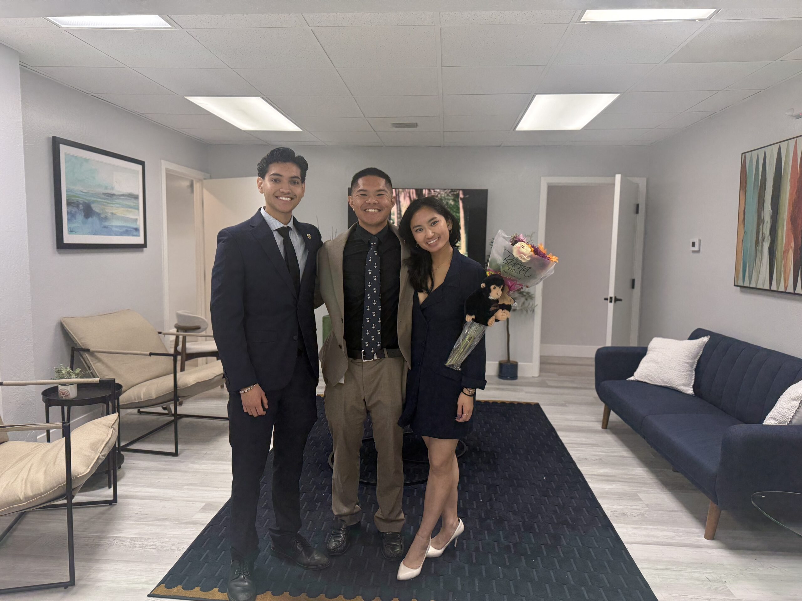 Team celebration at Limitless Management